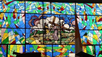 stained glass window